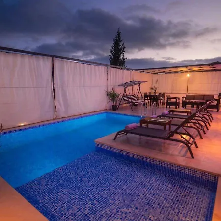 别墅 Patara 2 Bedroom Secluded With Private Pool Hot Tub 卡尔坎