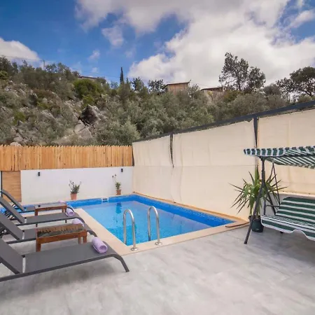 Patara 2 Bedroom Secluded With Private Pool Hot Tub Kalkan