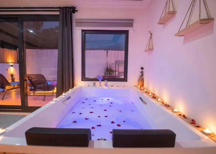 Patara 2 Bedroom Secluded With Private Pool Hot Tub Vila Kalkan